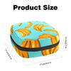 Banana Pattern,Period Pouch Portable,Tampon Storage Bag,Tampon Holder for Purse Feminine Product Organizer view 2