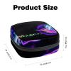 3D Render Hummingbird with Stars,Period Pouch Portable,Tampon Storage Bag,Tampon Holder for Purse Feminine Product Organizer view 2