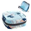 Crane Flowers,Period Pouch Portable,Tampon Storage Bag,Tampon Holder for Purse Feminine Product Organizer view 1