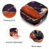 a Dog Cosmonaut in Space,Period Pouch Portable,Tampon Storage Bag,Tampon Holder for Purse Feminine Product Organizer view 3