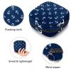 Ocean Anchor Navy Blue,Period Pouch Portable,Tampon Storage Bag,Tampon Holder for Purse Feminine Product Organizer view 3