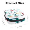 Period Pouch Portable Tampon Storage Bag,Tampon Holder for Purse Feminine Product Organizer,Cartoon Airplane Helicopter view 2