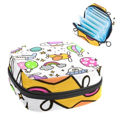 Period Pouch Portable Tampon Storage Bag,Tampon Holder for Purse Feminine Product Organizer,Aerospace aircrafts