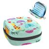 Period Pouch Portable Tampon Storage Bag,Tampon Holder for Purse Feminine Product Organizer,African Continent view 1