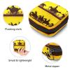 Cavalry Battlefield Silhouettes,Period Pouch Portable,Tampon Storage Bag,Tampon Holder for Purse Feminine Product Organizer view 3