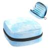 Period Pouch Portable Tampon Storage Bag,Tampon Holder for Purse Feminine Product Organizer,BlueCute view 1