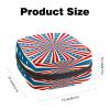 American Flag Stripes,Period Pouch Portable,Tampon Storage Bag,Tampon Holder for Purse Feminine Product Organizer view 2
