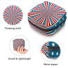 American Flag Stripes,Period Pouch Portable,Tampon Storage Bag,Tampon Holder for Purse Feminine Product Organizer view 3