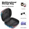 American Flag Stripes,Period Pouch Portable,Tampon Storage Bag,Tampon Holder for Purse Feminine Product Organizer view 4