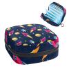Astronaut Rocket Moon,Period Pouch Portable,Tampon Storage Bag,Tampon Holder for Purse Feminine Product Organizer view 1