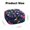 Astronaut Rocket Moon,Period Pouch Portable,Tampon Storage Bag,Tampon Holder for Purse Feminine Product Organizer view 2