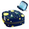 Period Pouch Portable Tampon Storage Bag,Tampon Holder for Purse Feminine Product Organizer,Space Rockets Planets view 1