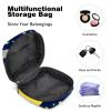 Period Pouch Portable Tampon Storage Bag,Tampon Holder for Purse Feminine Product Organizer,Space Rockets Planets view 4