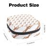 Acoustic Guitar Pattern,Period Pouch Portable,Tampon Storage Bag,Tampon Holder for Purse Feminine Product Organizer view 2