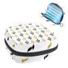 Sanitary Napkin Storage Bag,Portable Sanitary Napkin Storage Pouch,Golden Black Creative Grapes Pattern view 1
