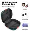 Flower,Period Pouch Portable,Tampon Storage Bag,Tampon Holder for Purse Feminine Product Organizer view 4