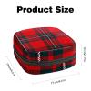 Sanitary Napkin Storage Bag,Portable Sanitary Napkin Storage Pouch,Ren Scottish Plaid view 2