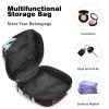 Period Pouch Portable Tampon Storage Bag,Tampon Holder for Purse Feminine Product Organizer,Pet Cat Blue view 4