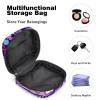 Period Pouch Portable Tampon Storage Bag,Tampon Holder for Purse Feminine Product Organizer,Purple Letter view 4