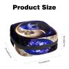 3D Yin Yang Moon Earth,Period Pouch Portable,Tampon Storage Bag,Tampon Holder for Purse Feminine Product Organizer view 2