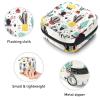 Period Pouch Portable Tampon Storage Bag,Tampon Holder for Purse Feminine Product Organizer,Cactus and Plant Collection view 3