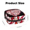 Heart Inspirational Lettering,Period Pouch Portable,Tampon Storage Bag,Tampon Holder for Purse Feminine Product Organizer view 2