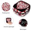 Heart Inspirational Lettering,Period Pouch Portable,Tampon Storage Bag,Tampon Holder for Purse Feminine Product Organizer view 3