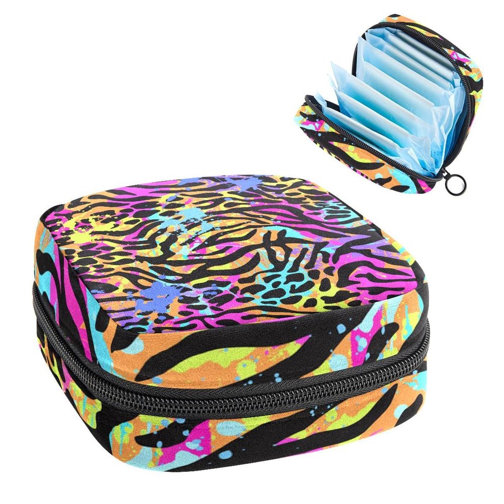 5,Period Pouch Portable,Tampon Storage Bag,Tampon Holder for Purse Feminine Product Organizer