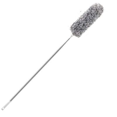280cm Giant Extendable Feather Duster Long Telescopic Magic Static Brush Microfibre XL Extra Long Reach Range eaning High Ceiling Fans, Blinds, Cobweb Cleaning Roof Conservatory Window