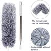 280cm Giant Extendable Feather Duster Long Telescopic Magic Static Brush Microfibre XL Extra Long Reach Range eaning High Ceiling Fans, Blinds, Cobweb Cleaning Roof Conservatory Window view 3