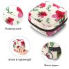 Period Pouch Portable Tampon Storage Bag,Tampon Holder for Purse Feminine Product Organizer,Red Flower view 3