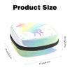 Period Pouch Portable Tampon Storage Bag,Tampon Holder for Purse Feminine Product Organizer,UnicornMultiStar view 2