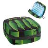 Banana Leaf Print,Period Pouch Portable,Tampon Storage Bag,Tampon Holder for Purse Feminine Product Organizer view 1