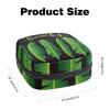 Banana Leaf Print,Period Pouch Portable,Tampon Storage Bag,Tampon Holder for Purse Feminine Product Organizer view 2