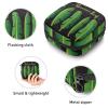 Banana Leaf Print,Period Pouch Portable,Tampon Storage Bag,Tampon Holder for Purse Feminine Product Organizer view 3