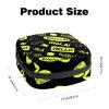Period Pouch Portable Tampon Storage Bag,Tampon Holder for Purse Feminine Product Organizer,Hello Different Language Black view 2