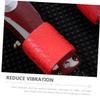 Beatifufu 3Pcs Large Size Hair Clipper Protective Silicone Ring Anti-Slip Cover for Barbers Shockproof Easy Install Black Red Blue view 3