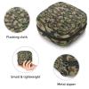 Camo Green,Period Pouch Portable,Tampon Storage Bag,Tampon Holder for Purse Feminine Product Organizer view 3