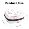 Sanitary Napkin Storage Bag,Portable Sanitary Napkin Storage Pouch,Castles Crowns Carriages Princess view 2