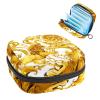 Luxury Lion,Period Pouch Portable,Tampon Storage Bag,Tampon Holder for Purse Feminine Product Organizer view 1