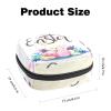 Period Pouch Portable Tampon Storage Bag,Tampon Holder for Purse Feminine Product Organizer,Happy Easter Bunny view 2