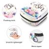 Period Pouch Portable Tampon Storage Bag,Tampon Holder for Purse Feminine Product Organizer,Happy Easter Bunny view 3