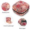 AbstractFlower,Period Pouch Portable,Tampon Storage Bag,Tampon Holder for Purse Feminine Product Organizer view 3