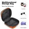 Acorn Leaf Oak,Period Pouch Portable,Tampon Storage Bag,Tampon Holder for Purse Feminine Product Organizer view 4