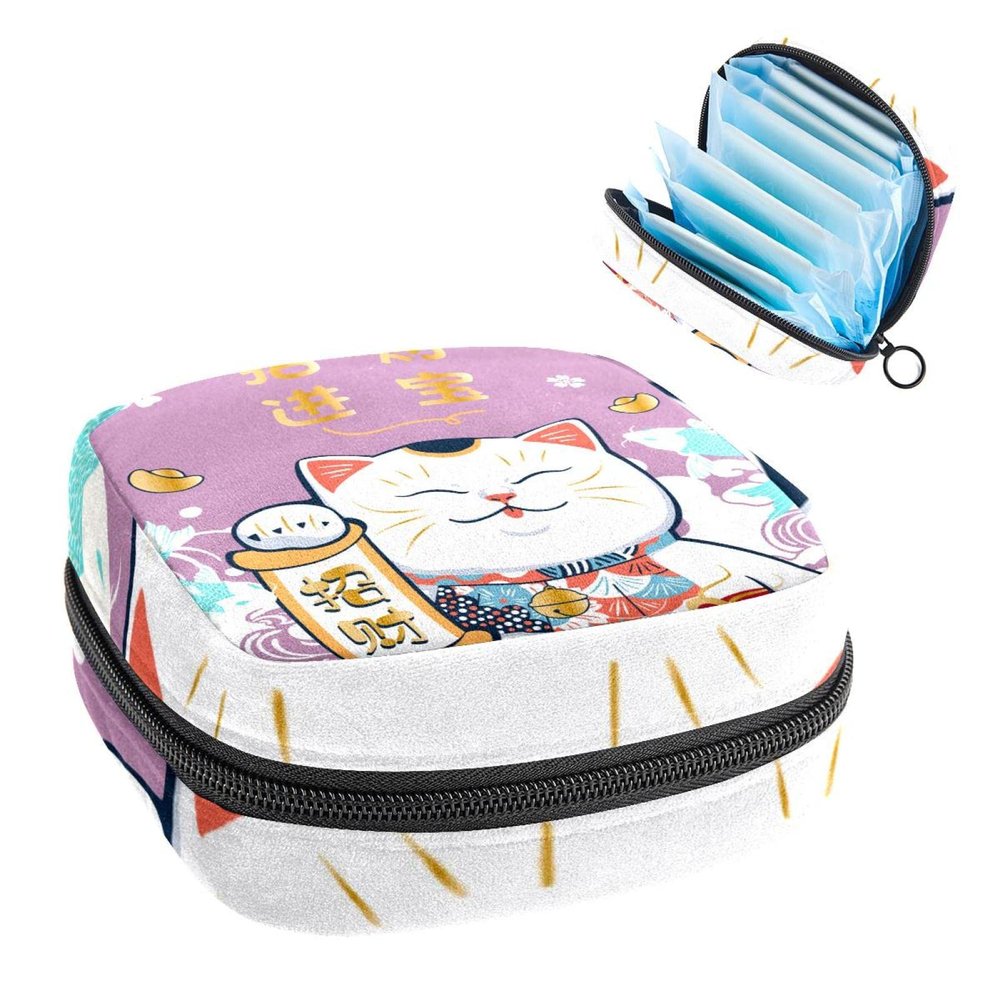 5 (2),Period Pouch Portable,Tampon Storage Bag,Tampon Holder for Purse Feminine Product Organizer