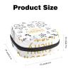 Period Pouch Portable Tampon Storage Bag,Tampon Holder for Purse Feminine Product Organizer,Merry Christmas White view 2