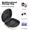 Period Pouch Portable Tampon Storage Bag,Tampon Holder for Purse Feminine Product Organizer,Merry Christmas White view 4