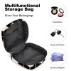 3D Black White Square Geometric Pattern,Period Pouch Portable,Tampon Storage Bag,Tampon Holder for Purse Feminine Product Organizer view 4