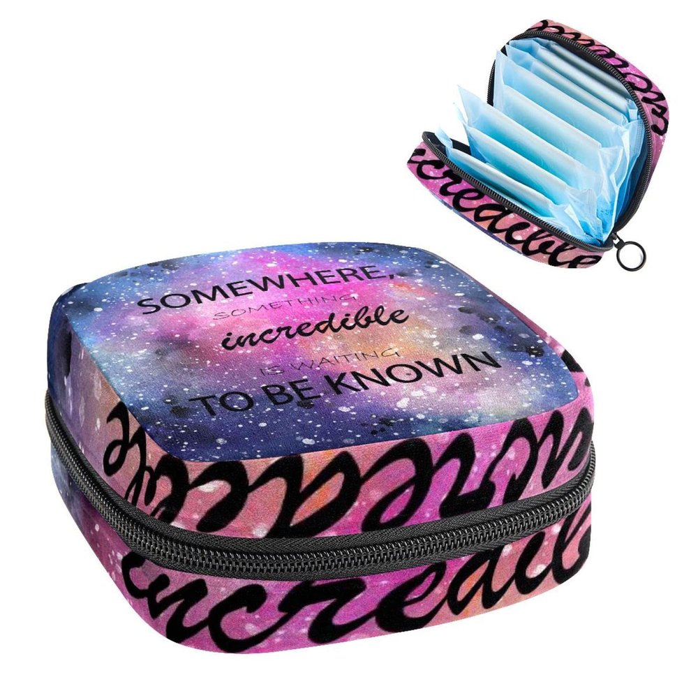 477,Period Pouch Portable,Tampon Storage Bag,Tampon Holder for Purse Feminine Product Organizer