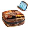 Barbecue,Period Pouch Portable,Tampon Storage Bag,Tampon Holder for Purse Feminine Product Organizer view 1